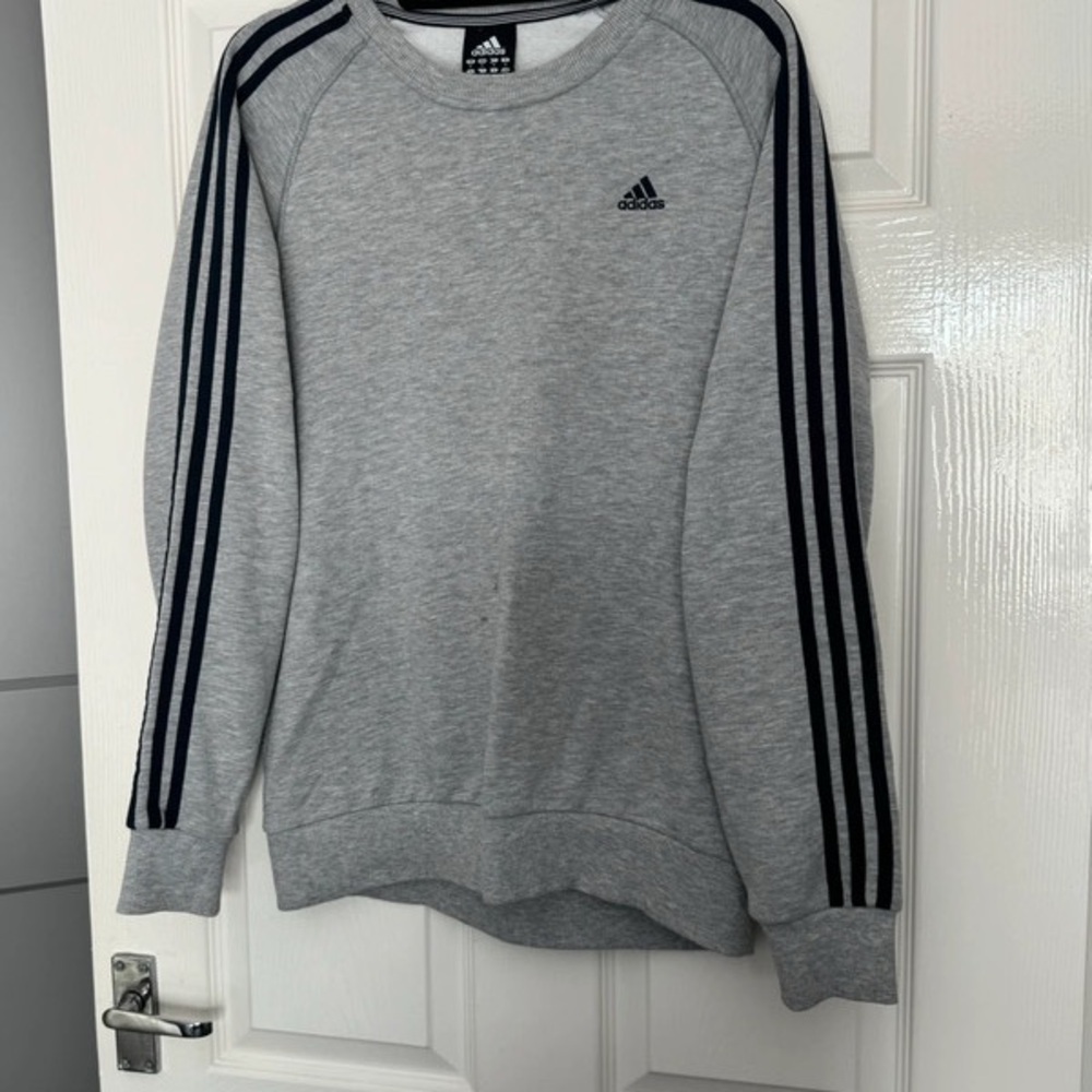 Adidas Black and White Tag Detail